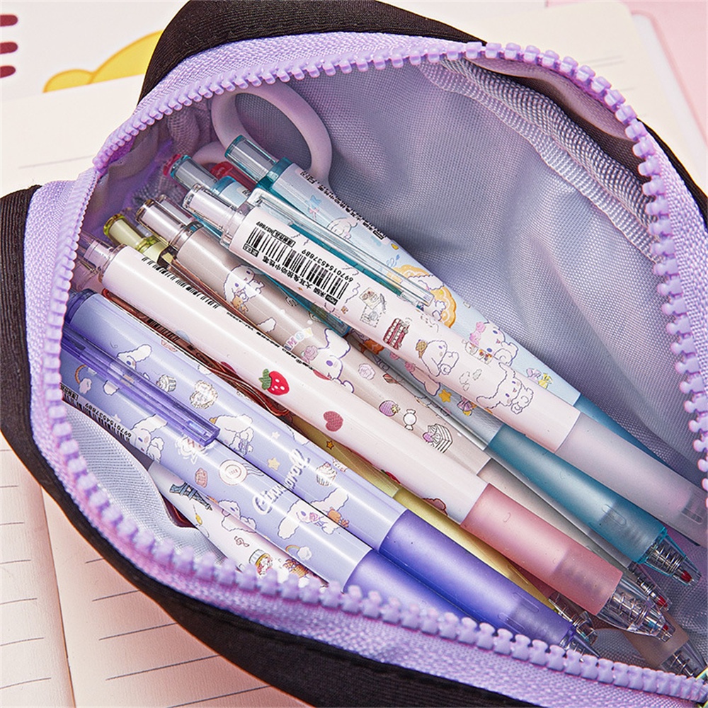 Sanrio Anime Loạt Phim Hoạt Hình Cinnamoroll Mymelody Kuromi Thời Trang Dễ Thương Dung Tích Lớn Túi Đựng Bút Văn Phòng Phẩm Quà Tặng Hộp Đựng Bút Y