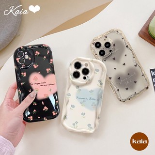 Thời Trang Ốp Điện Thoại Mềm Họa Tiết Hoa Trái Tim 3d Cho iphone xr 11 7plus 8plus 14 12 13 11 pro max x xs max 7 8 6 6s plus se 2020