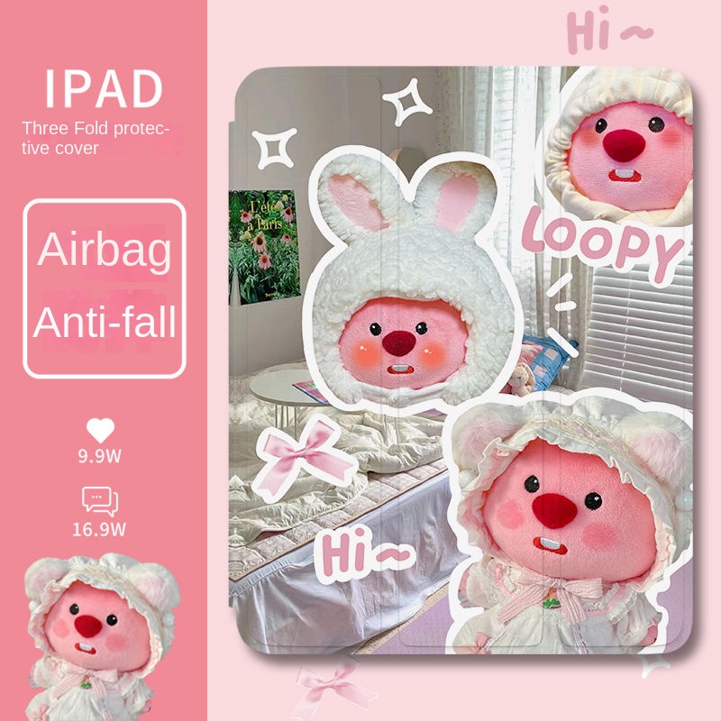 Bao Da Máy Tính Bảng Silicon Nắp Gập Cho ipad air 4 10.9 2021pro 11 / gen7 / 8 / 9 10.2 pro 2017 / air3 10.5tpu gen5 / 6 9.7 gen 10 2022 / mini 4 5 7.9 Ốp