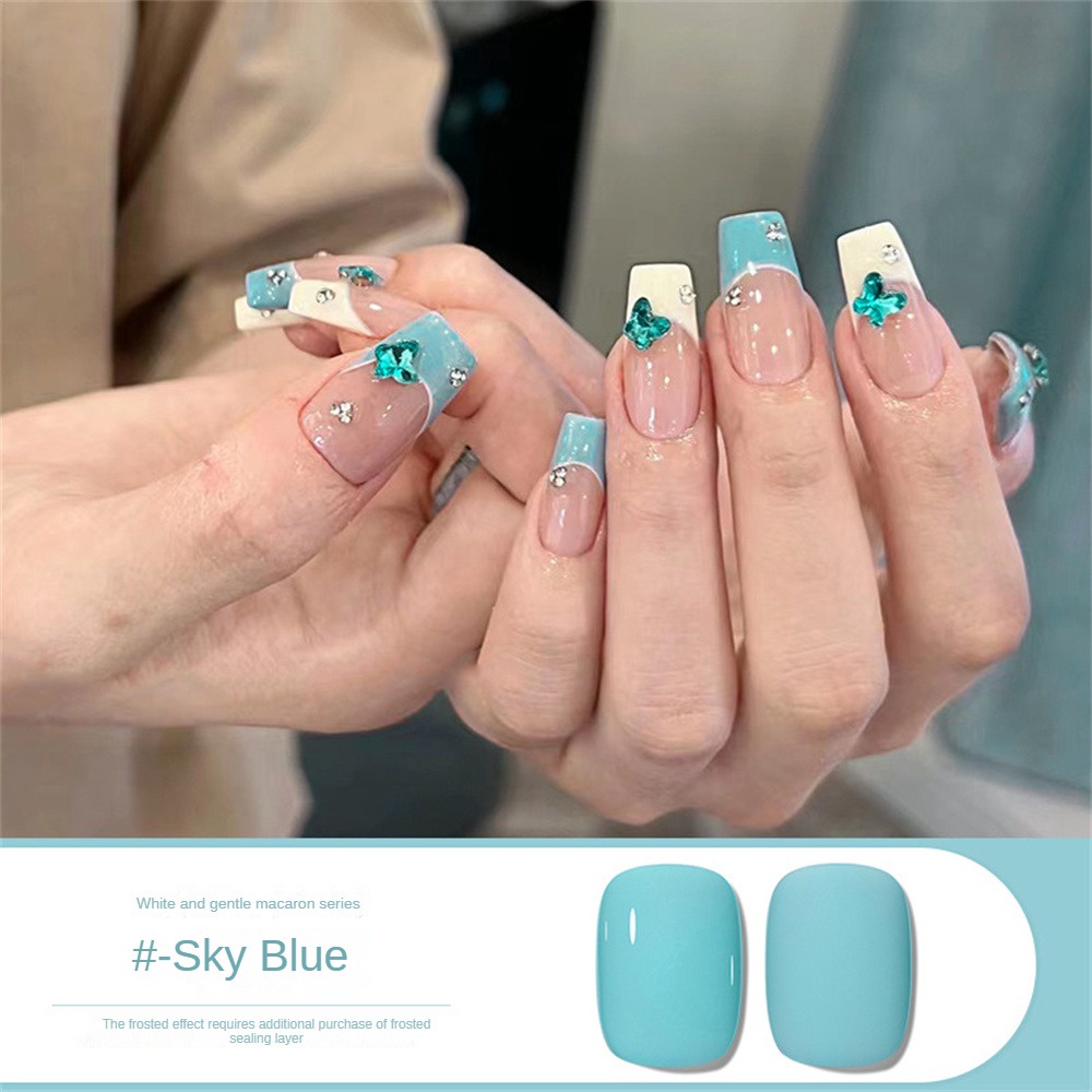 Macaron Màu Sơn Móng Tay Keo Màu Phổ Biến Cửa Hàng Nail Thích Hợp Cho Màu Tinh Khiết Trị Liệu Bằng Ánh Sáng Keo JULYSTAR