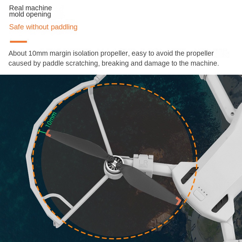 Brdrc Vòng Bảo Vệ Chống Va Đập Cho dji mini 3 blade