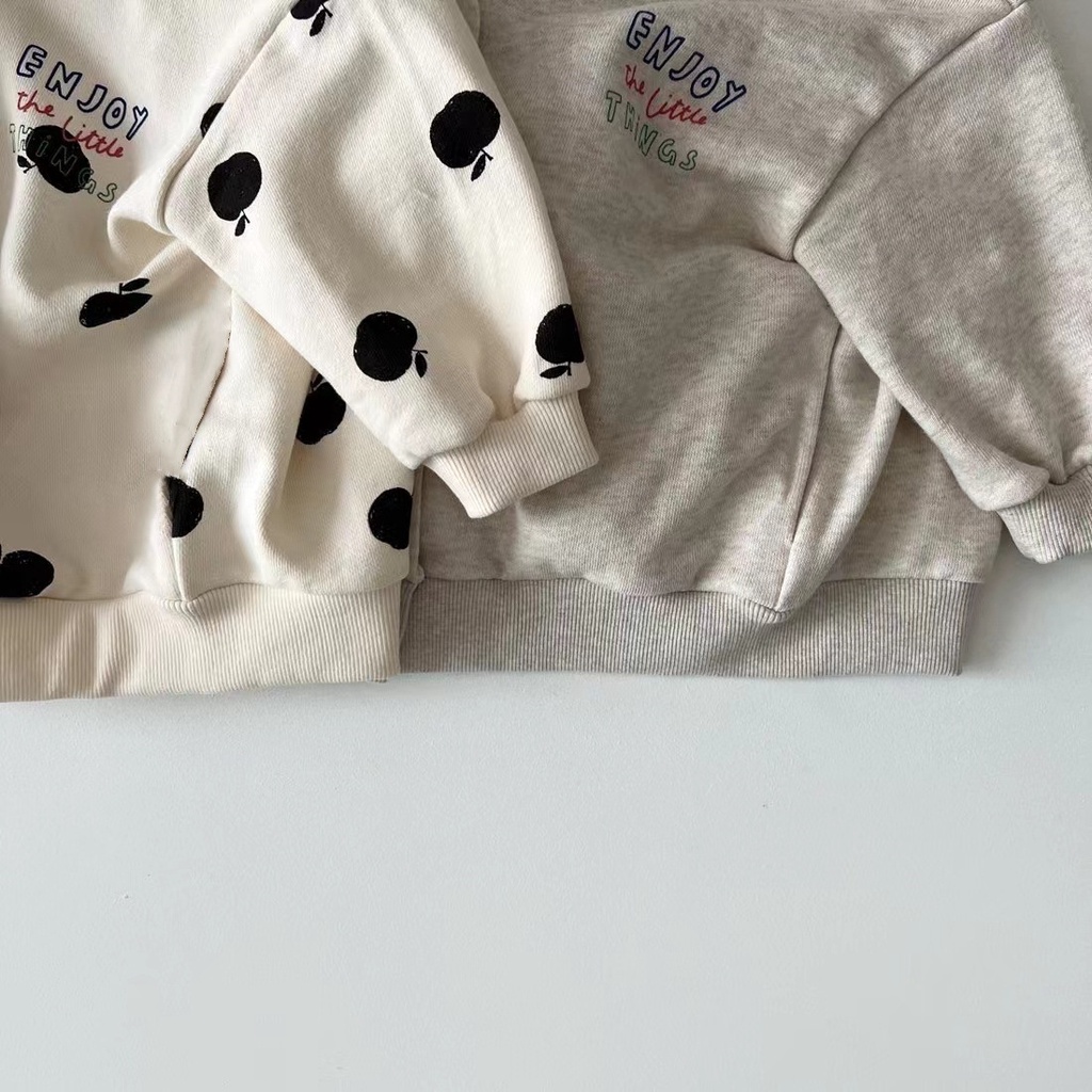 Áo Khoác cotton Tay Dài Dành Cho Bé Gái 0-2 Tuổi