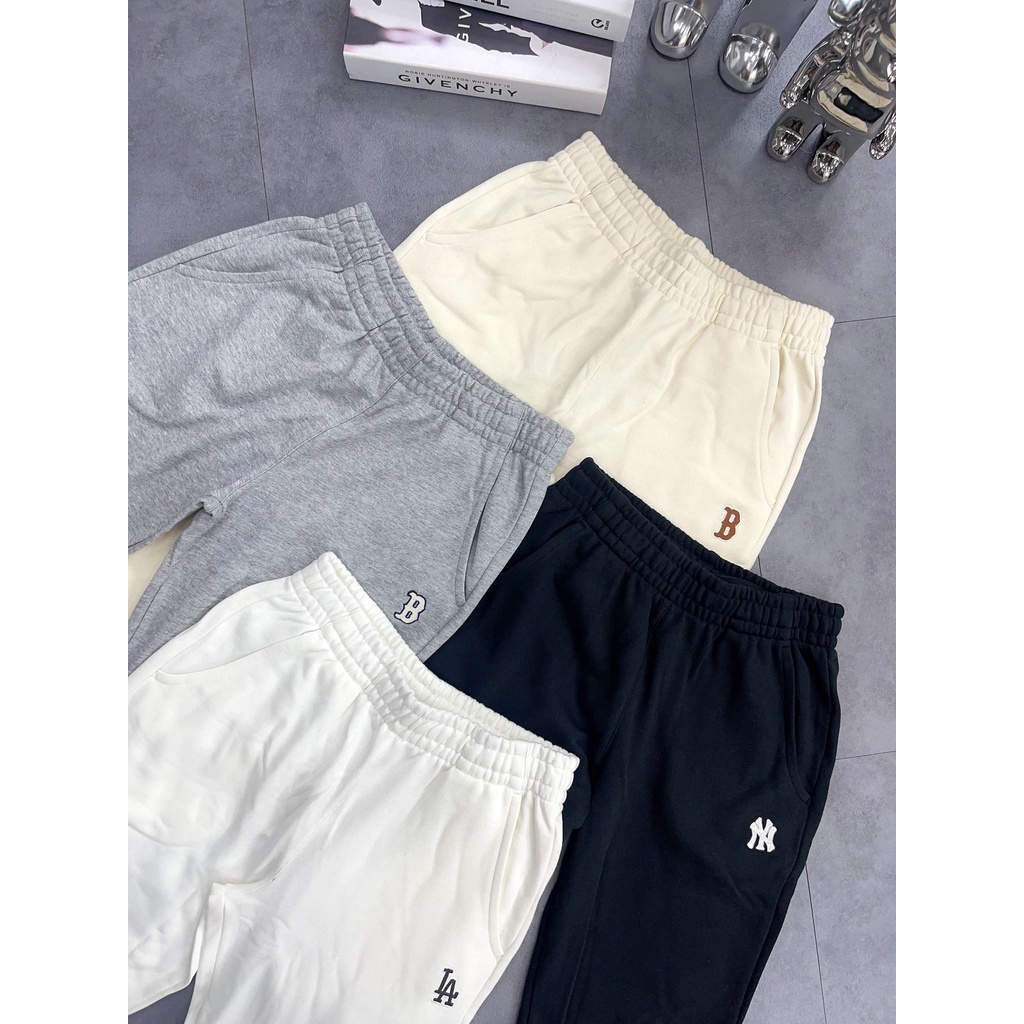 Quần Jogger Nỉ Da Cá NY mIb Dày Dặn Unisex, Quần Nỉ Dài Cotton NY Dn.Storevnxk