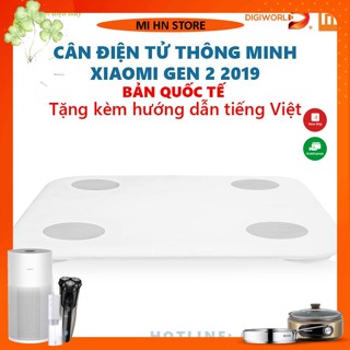 [Bản quốc tế] Cân điện tử thông minh Xiaomi Body Fat Scale 2 Universal (2019) - Bảo hành 6 tháng