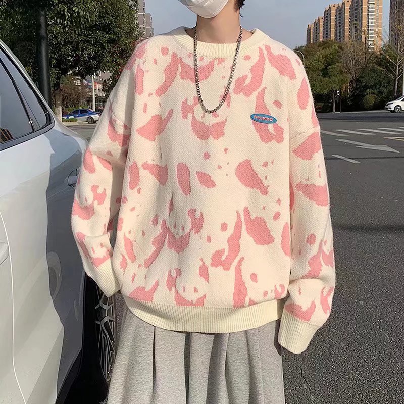 Áo Len Họa Tiết Hoạt Hình Vui Nhộn Cho Nam Và Nữ