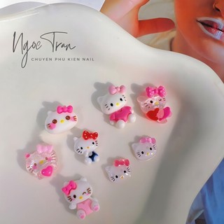 Charm hoạt hình hello kitty | trang trí móng tay