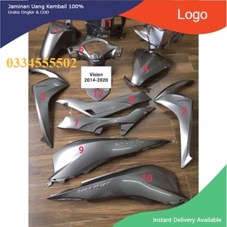 Dàn Áo Vision Xám Ghi Chính Hãng Honda