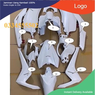 Dàn áo vision trắng xài chung từ đời 2015,2016,2017,2018,2019 zin hãng