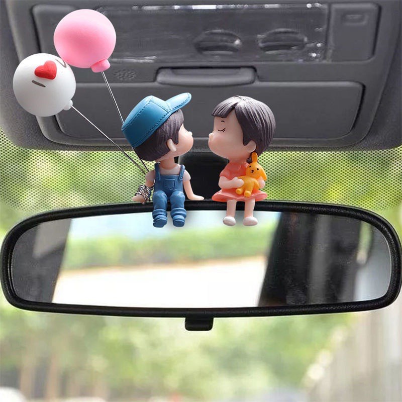 Mô Hình Cặp Đôi Trang Trí Xe Hơi / Nhà Cửa / Xe Hơi Dễ Thương