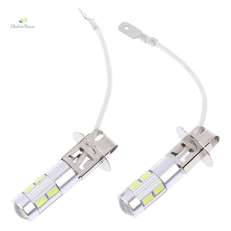 Set 2 Bóng Đèn led h3 50w 6000k Ánh Sáng Trắng Dành Cho Ô Tô