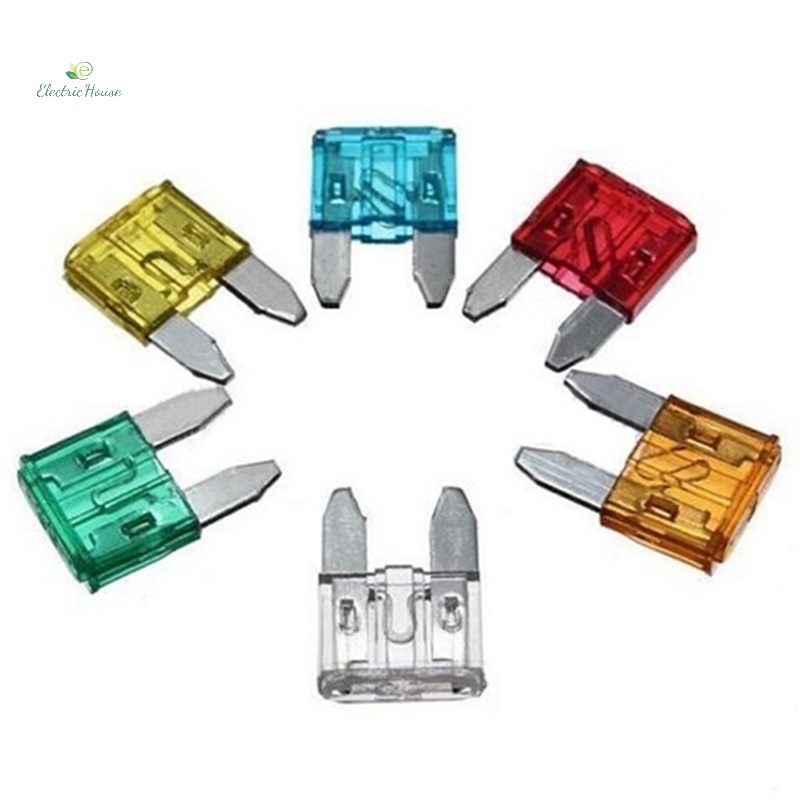Hộp Cầu Chì 60 Lưỡi mini Cho Xe Hơi 5a 10a 15a 20a 25 / 30a M I