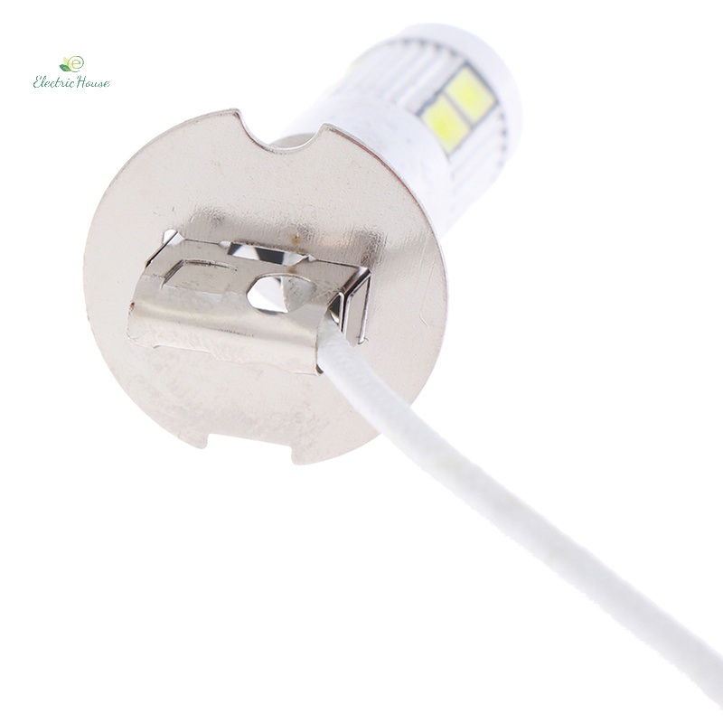 Set 2 Bóng Đèn led h3 50w 6000k Ánh Sáng Trắng Dành Cho Ô Tô