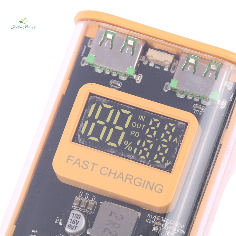 Sạc Dự Phòng 21700Mah diy 10000mah Tiện Dụng