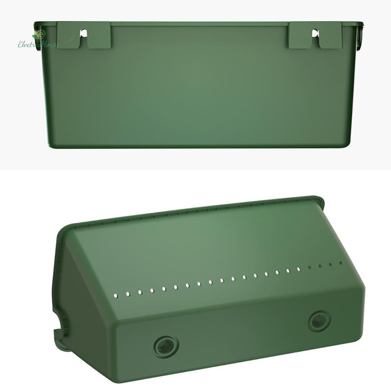 Chậu Hoa Treo Tường Dọc Màu Xanh Lá Cây M I