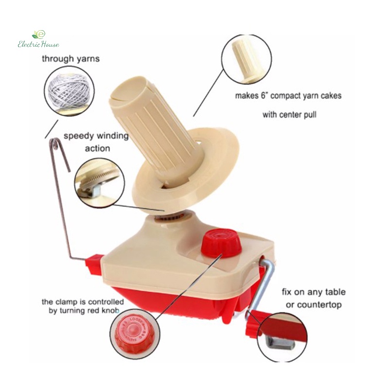 Giá Đỡ Cuộn Chỉ Sợi Len Thủ Công Cho Gia Đình