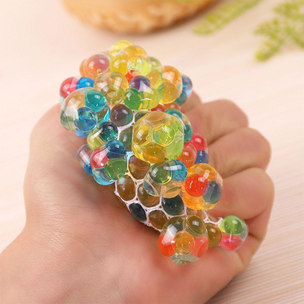 Tpr Đồ Chơi Bóng Cao Su Mềm Màu Cầu Vồng Cho Bé