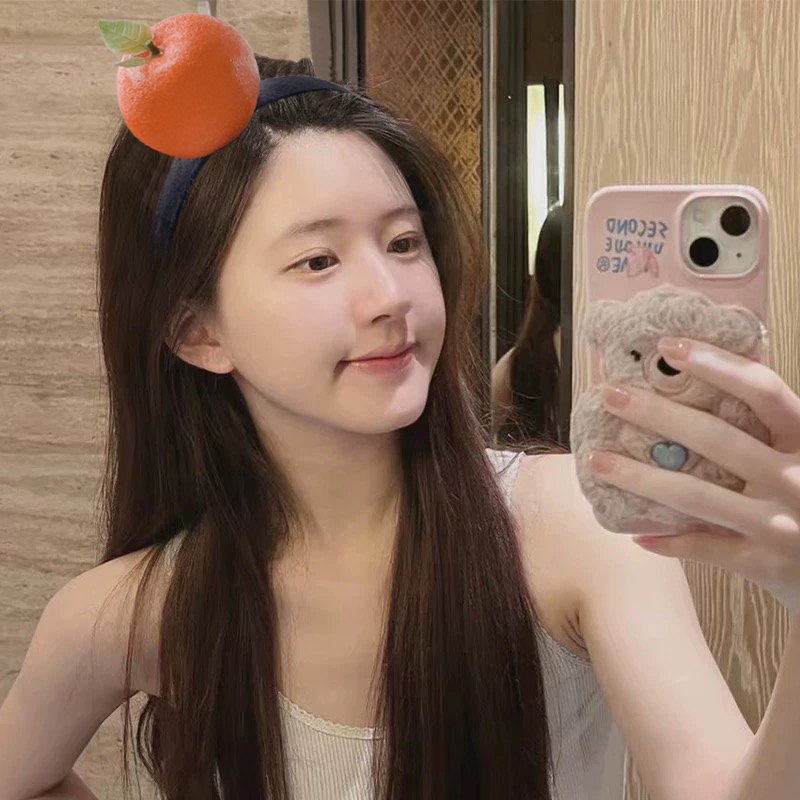 Băng Đô Cài Tóc Hình Rau Củ Quả Vui Nhộn Cho Bạn Gái