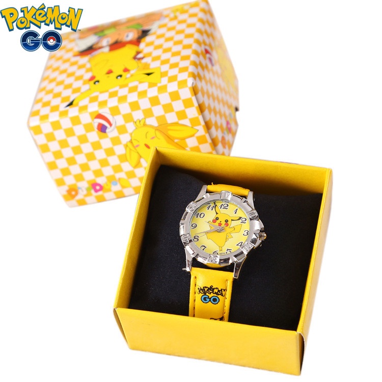 Bộ Đồng Hồ Đeo Tay Hoạt Hình pokemon Cho Bé