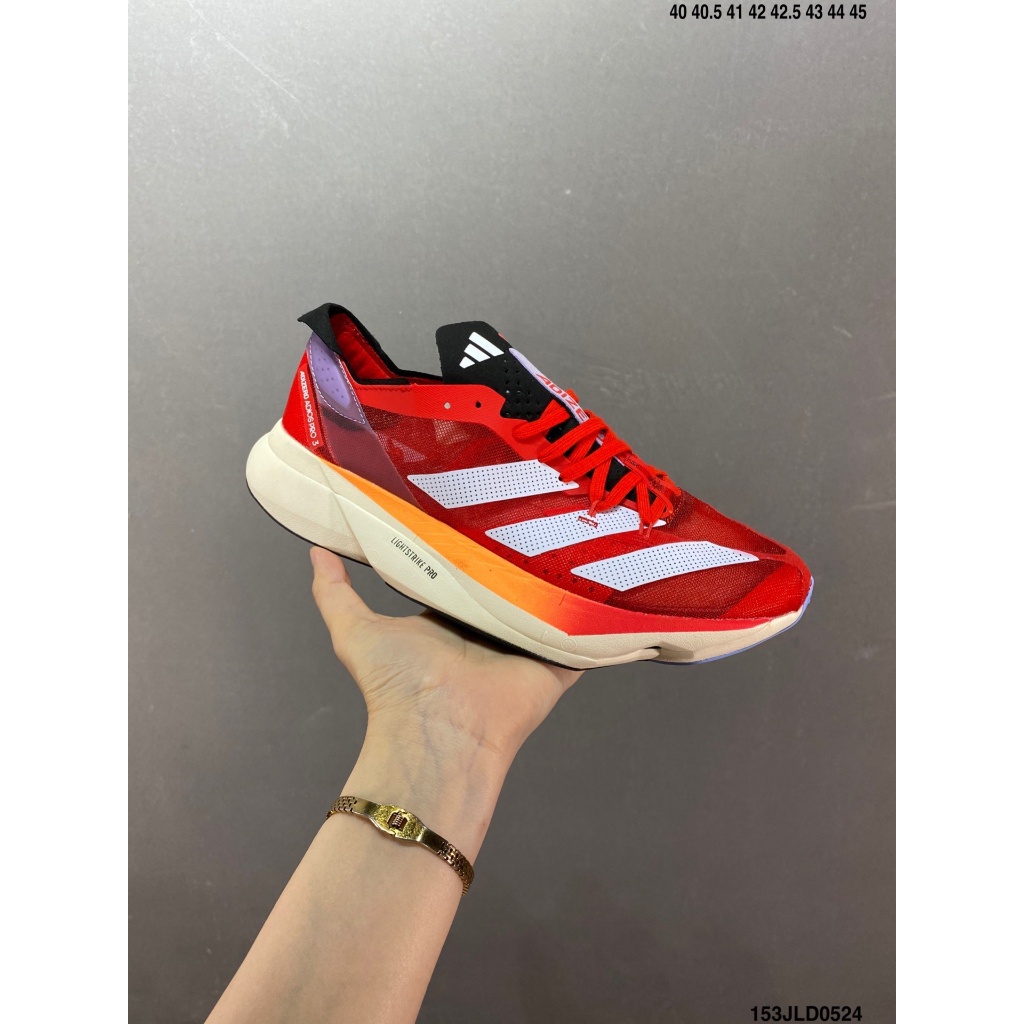 Giày Chạy Bộ Khử Trùng adizero adizero Dios pro 3 marathon Kỷ Niệm 40 Năm Siêu Bền Thấm Hút Uvwvi Amd