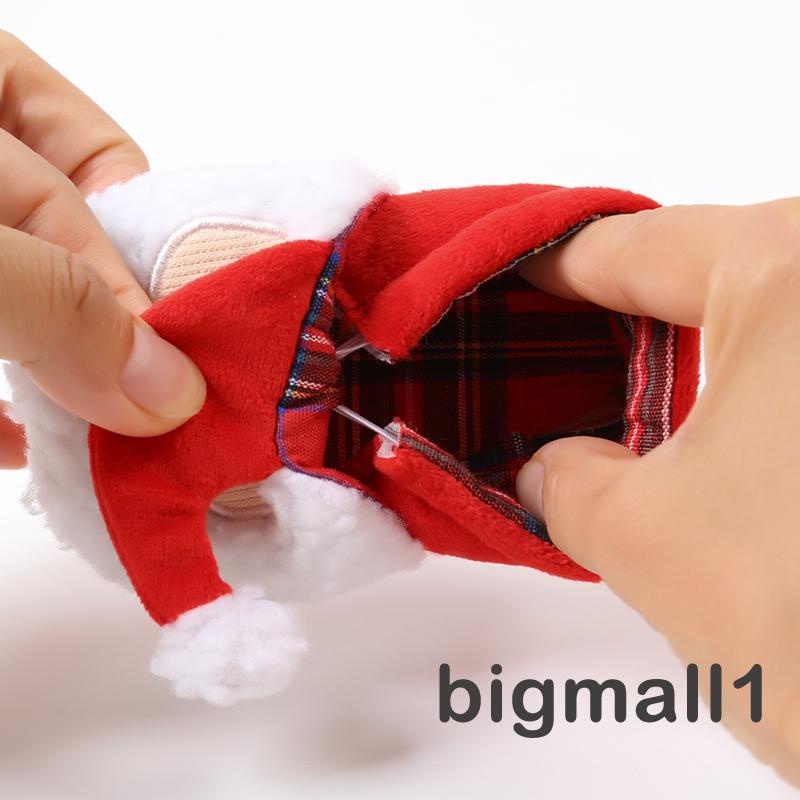 Topmall Giày Bốt Ông Già Noel Hoạt Hình Giữ Ấm Cho Bé