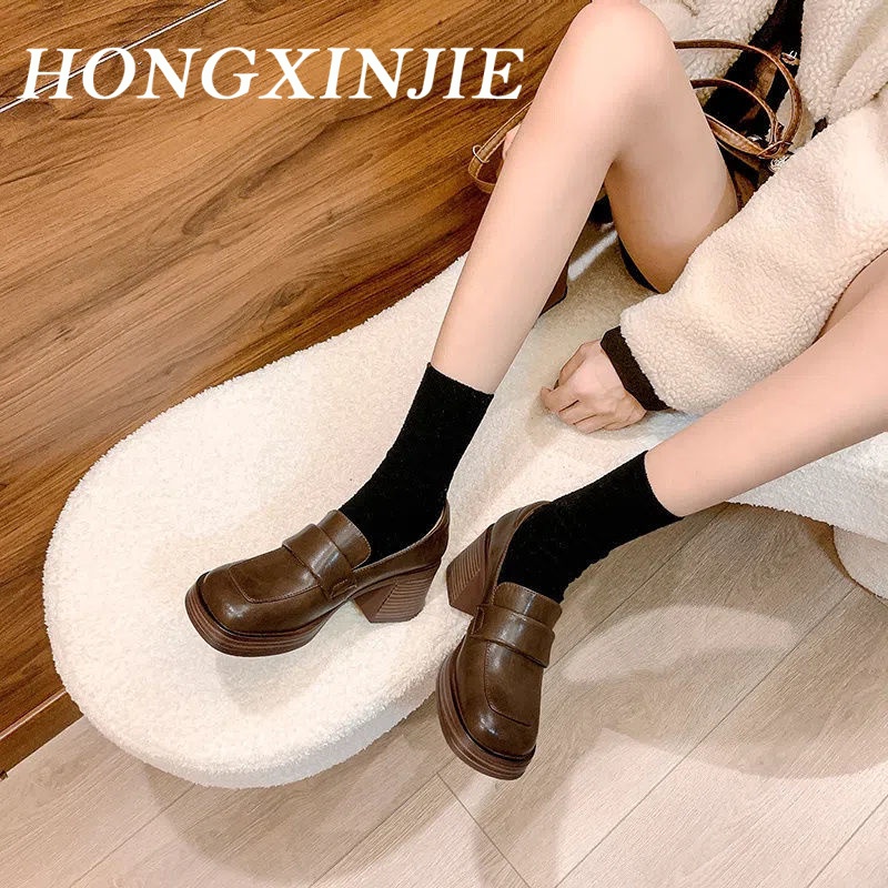 HONGXINJIE  Giày Cao Gót Mũi Nhọn GIÀY SANDAL Thời Trang Mới 2023 Cho Nữ  Thời trang ins Trendy fashion B25G09K 37Z230910