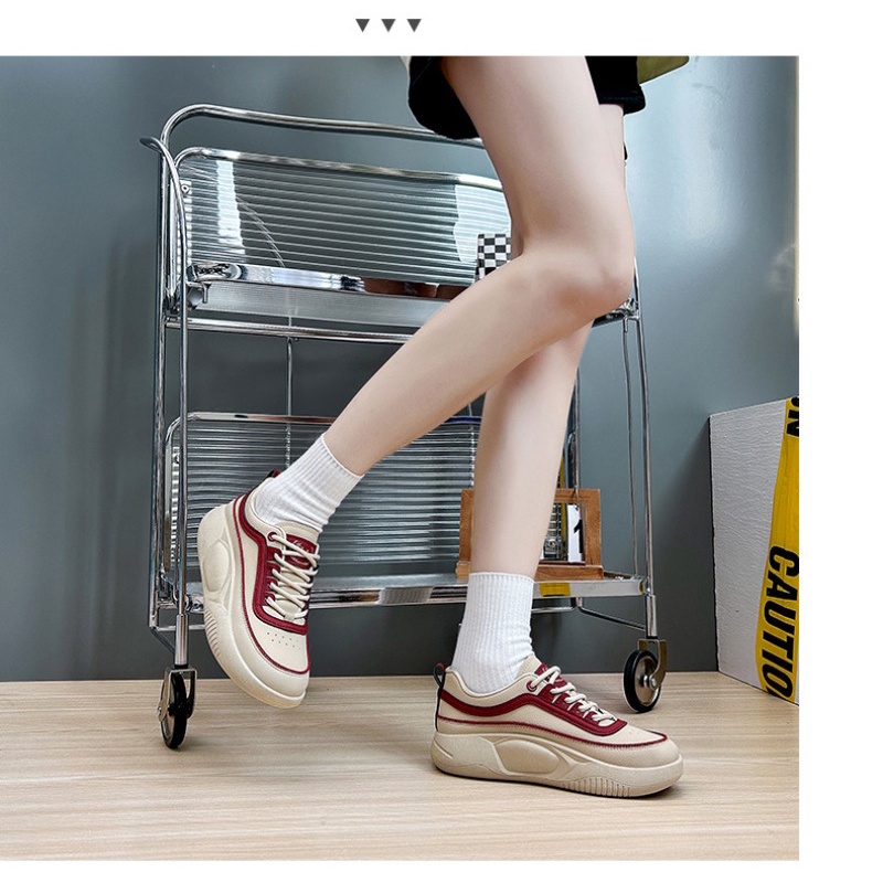 Giày Thể Thao Đế Dày Thoáng Khí Phong Cách Hàn Quốc Thời Trang Mùa Thu Mới Cho Nữ aa0697