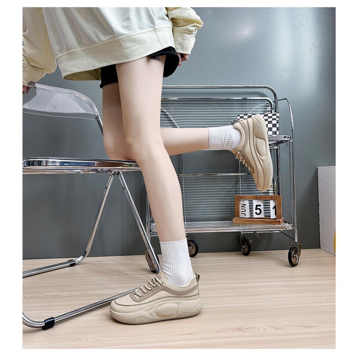 Giày Thể Thao Đế Dày Thoáng Khí Phong Cách Hàn Quốc Thời Trang Mùa Thu Mới Cho Nữ aa0697