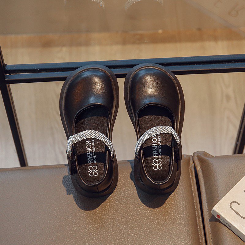 Giày Búp Bê Da Đế Mềm Thời Trang Xuân Thu 2023 Cho Bé Gái