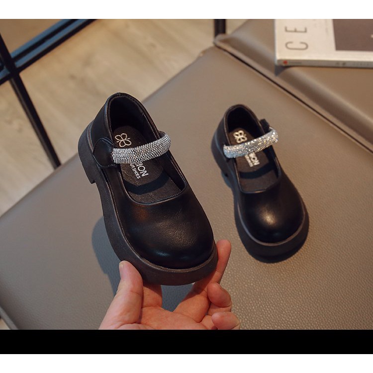 Giày Búp Bê Da Đế Mềm Thời Trang Xuân Thu 2023 Cho Bé Gái