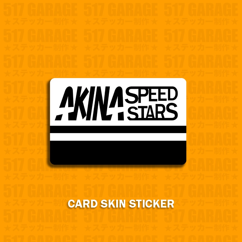 Sticker Dán Thẻ ATM Takumi Fujiwara's Toyota AE86 - Miếng Dán ATM - Skin Card - Chất Liệu Chống Xước - Chống Nước