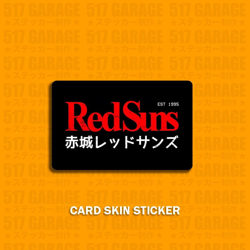 Sticker Dán Thẻ ATM Takumi Fujiwara's Toyota AE86 - Miếng Dán ATM - Skin Card - Chất Liệu Chống Xước - Chống Nước