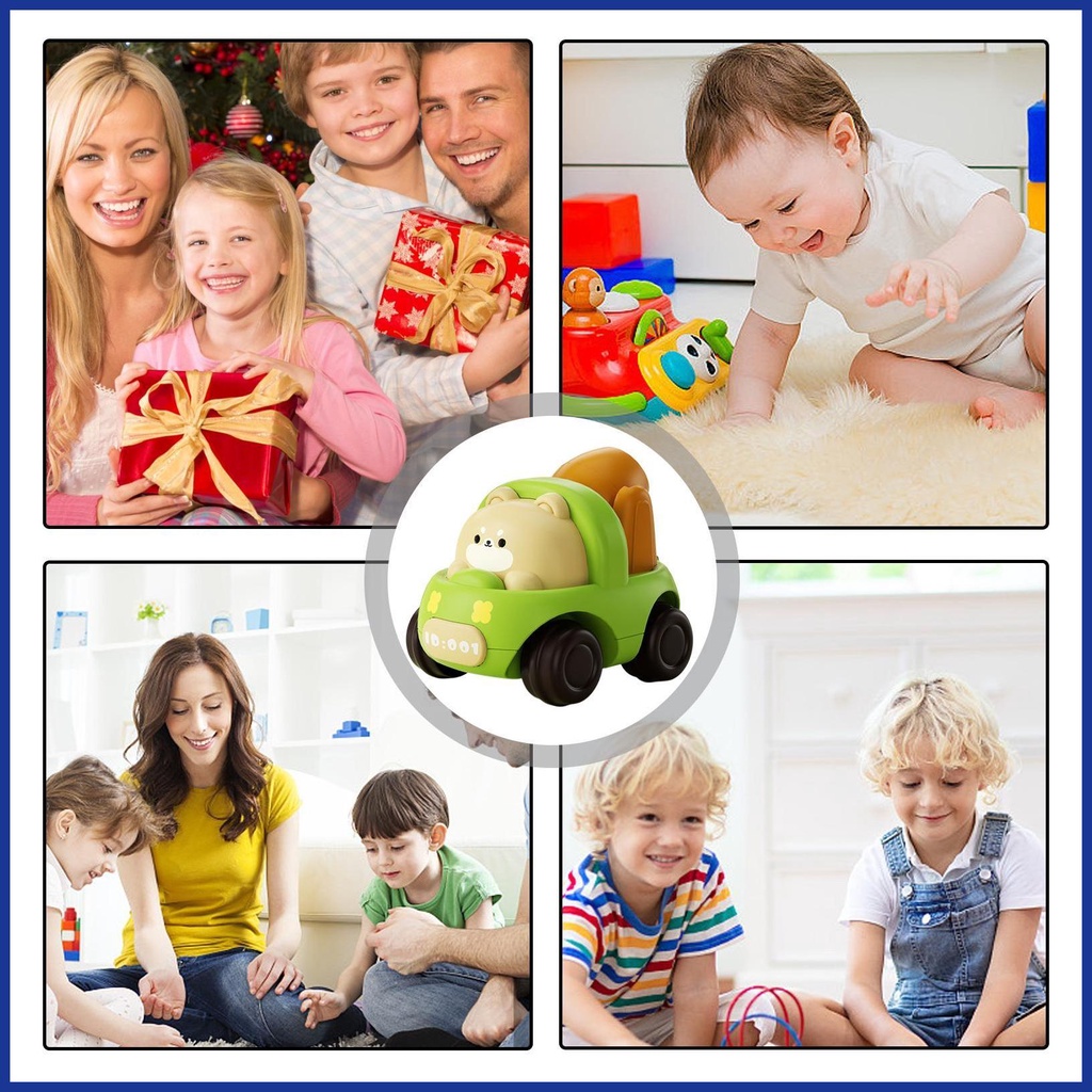 Dump Đồ Chơi Xe Hơi Thang Máy inertia stir Cỡ Nhỏ Có Thể Kéo Lại Cho Bé