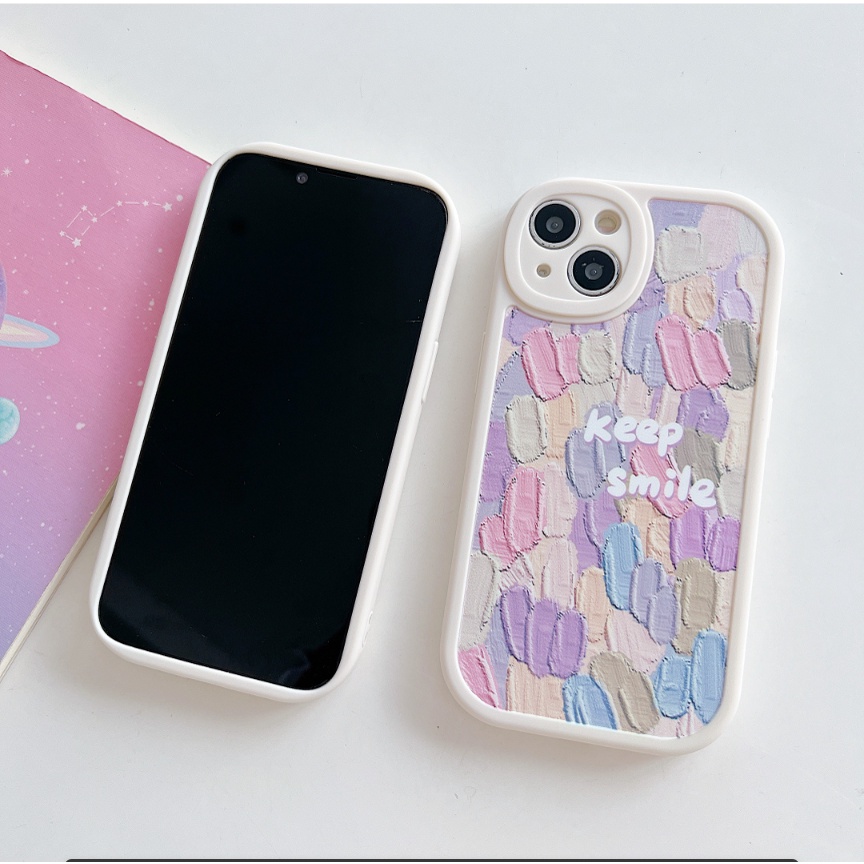 Ốp lưng Samsung S23 Ultra S22 Ultra S21 Ultra S20 Ultra S23 Plus S21 Plus S20 Plus S21 Fe S20 Fe A30 A20 A31 A70 M31 M23 Retro Graffiti Oil Painting Love soft phone case