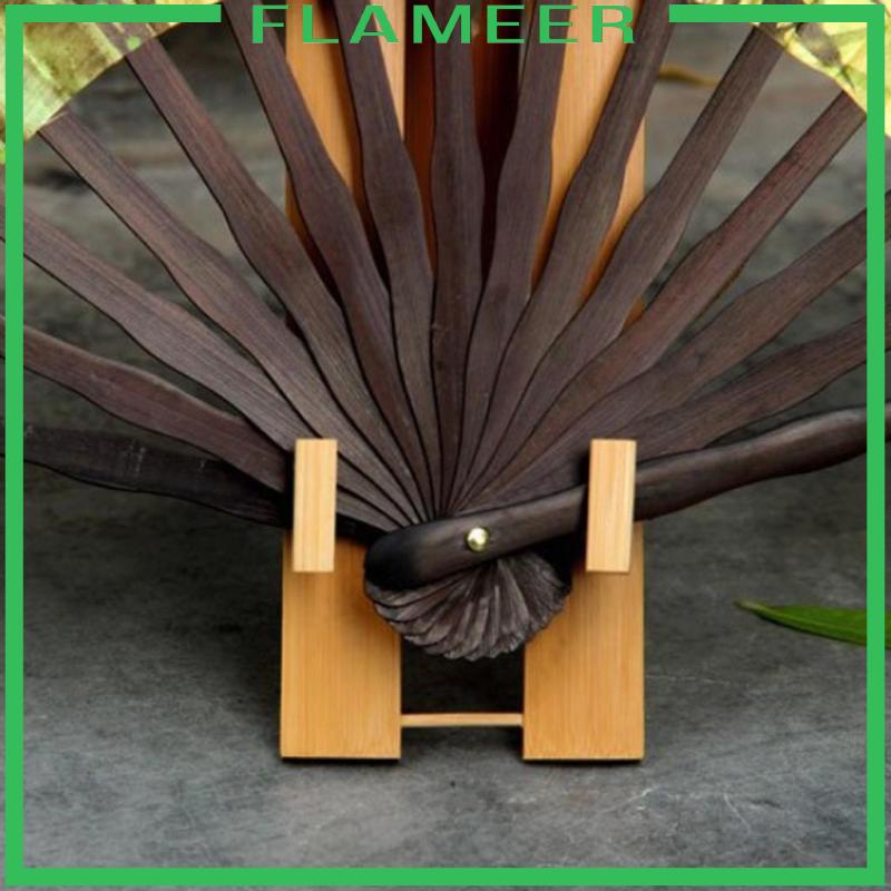 Giá Đỡ Quạt Giấy Cầm Tay Bằng Gỗ Có Thể Điều Chỉnh Tiện Dụng