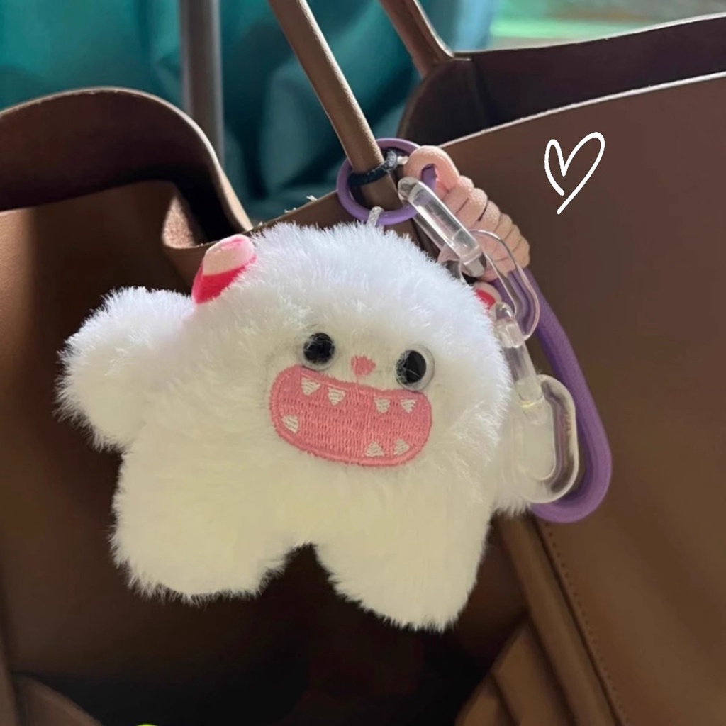 Móc Khóa Hình Chuột Nhồi Bông 10cm Dễ Thương