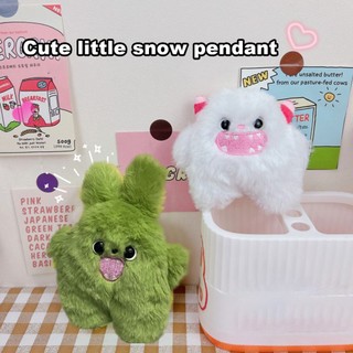 Cute Monster Mouse Plush Pendant Doll Backpack Pendant Keychain
