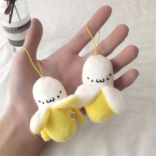 Móc khóa bé chuối [phụ kiện trang trí túi] -Thú Bông