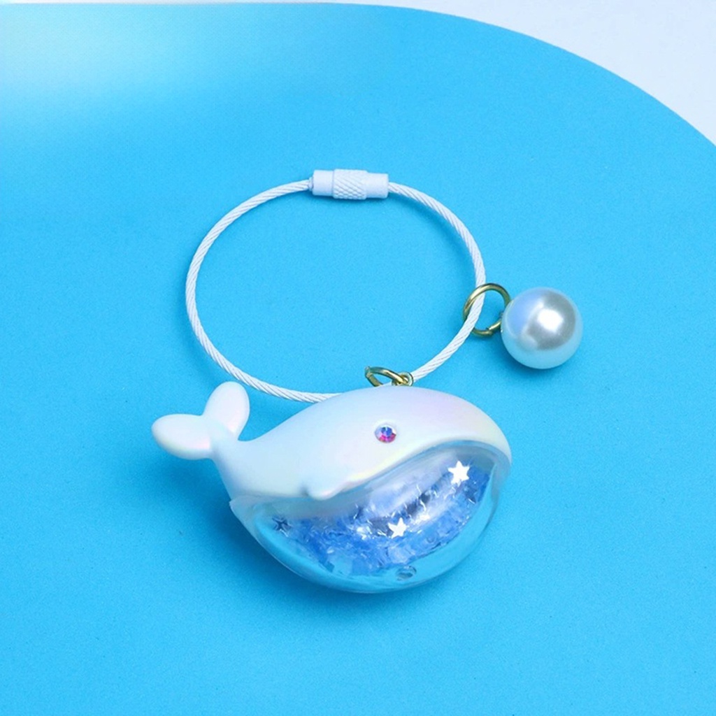 Móc Khóa Hình Cá Voi Dễ Thương
