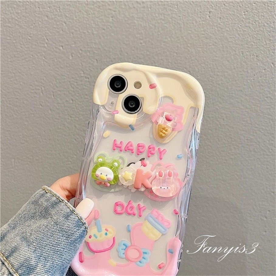 Ốp Điện Thoại Silicone tpu Mềm Trong Suốt Hình Búp Bê 3d Cho iphone 15 14 13 12 11 pro max x xr xs max 8 7 6s plus se 2020