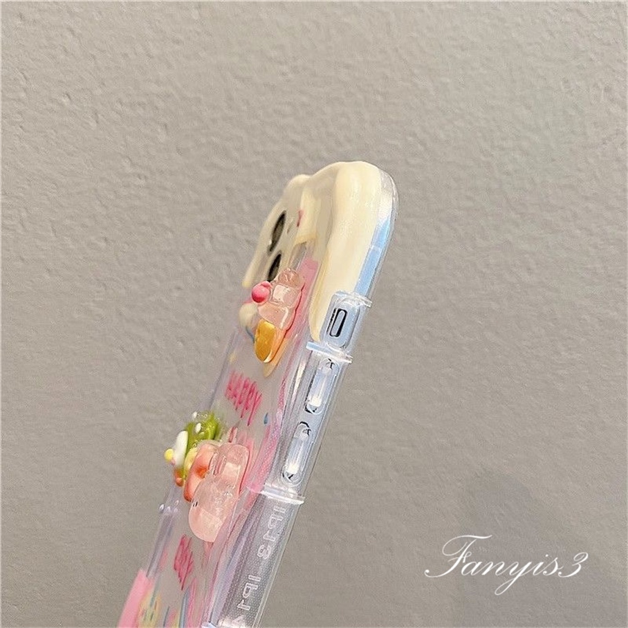 Ốp Điện Thoại Silicone tpu Mềm Trong Suốt Hình Búp Bê 3d Cho iphone 15 14 13 12 11 pro max x xr xs max 8 7 6s plus se 2020