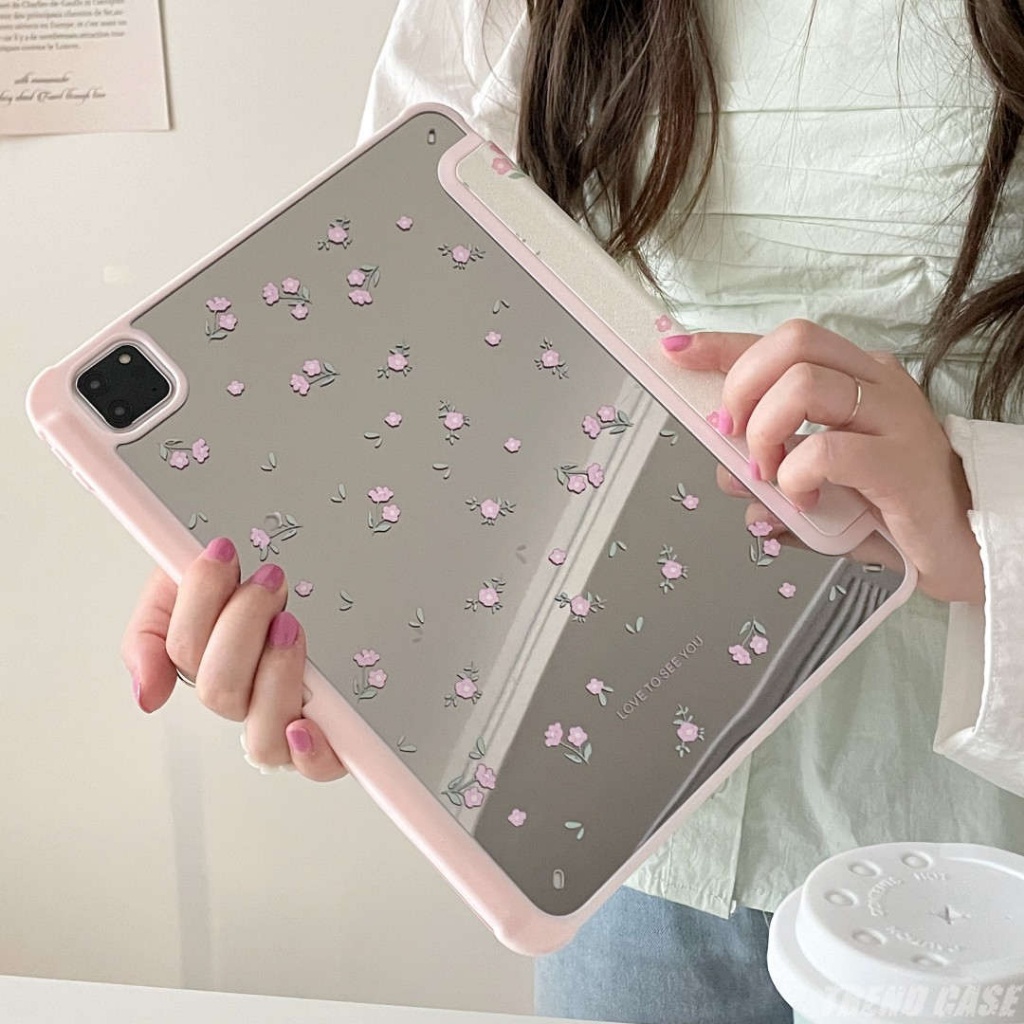 Bao Da Máy Tính Bảng Họa Tiết Hoa Đơn Giản Cho ipad 10.2 air 5th 4th generation 10.9 pro 11 9.7 10.2 7 8 9th air3 pro10.5 10th Ốp