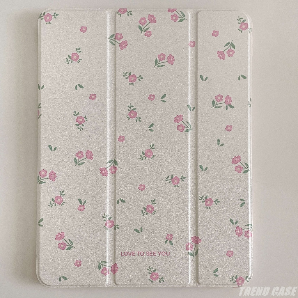 Bao Da Máy Tính Bảng Họa Tiết Hoa Đơn Giản Cho ipad 10.2 air 5th 4th generation 10.9 pro 11 9.7 10.2 7 8 9th air3 pro10.5 10th Ốp