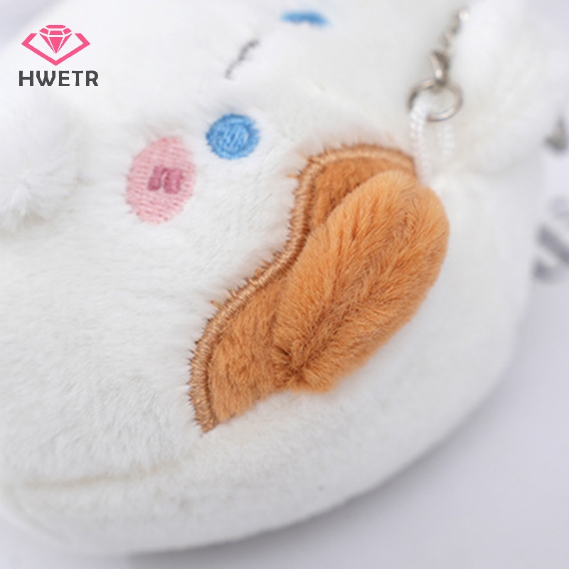 Móc Khóa Hình Mèo Nhồi Bông Đuôi Dài Đáng Yêu Mới