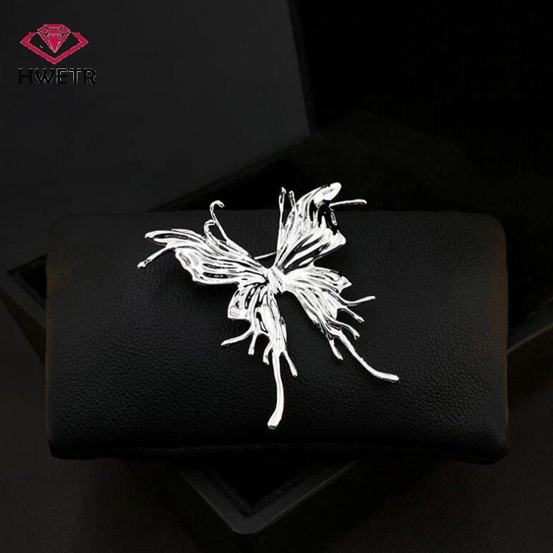 Ghim Cài Áo Hình Bướm Bằng Kim Loại Phong Cách ins Dành Cho Nữ Mới