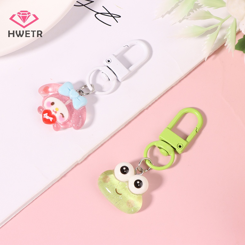 Dây Treo Điện Thoại / Móc Khóa Hình Hoạt Hình melody / hello kitty Đáng Yêu Mới