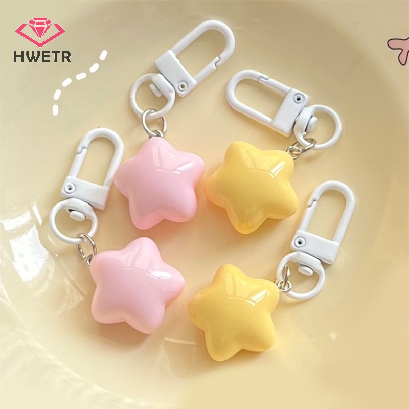 Móc Khóa Hình Ngôi Sao Năm Cánh Dễ Thương Sáng Tạo Mới