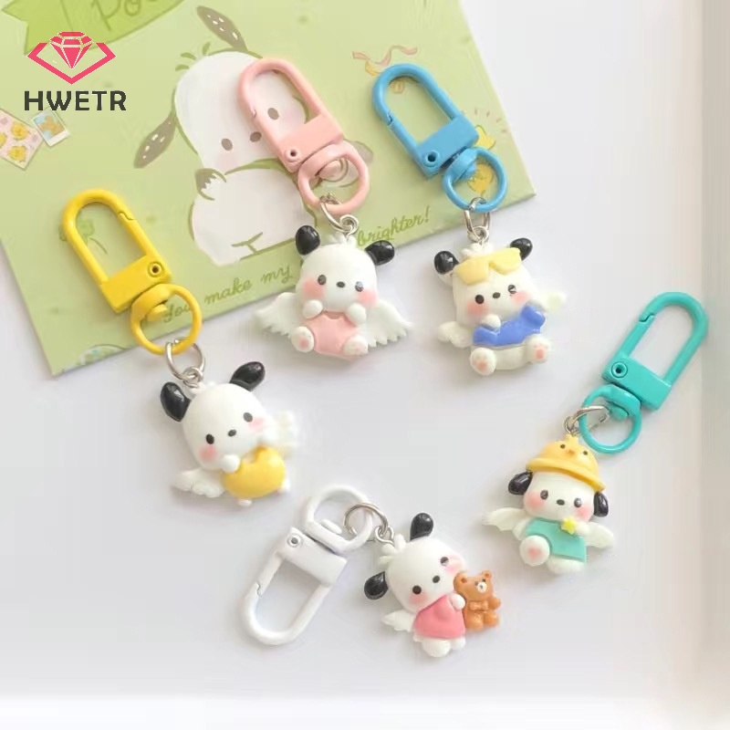 Móc Khóa Hình Chú Chó Hoạt Hình Đáng Yêu Dành Cho Nữ Mới