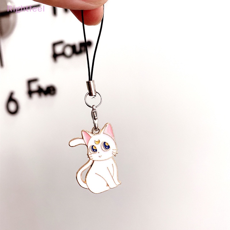 1 Dây Đeo Điện Thoại Hình Mèo Dễ Thương Cho iphone samsung huawei xiaomi Mới
