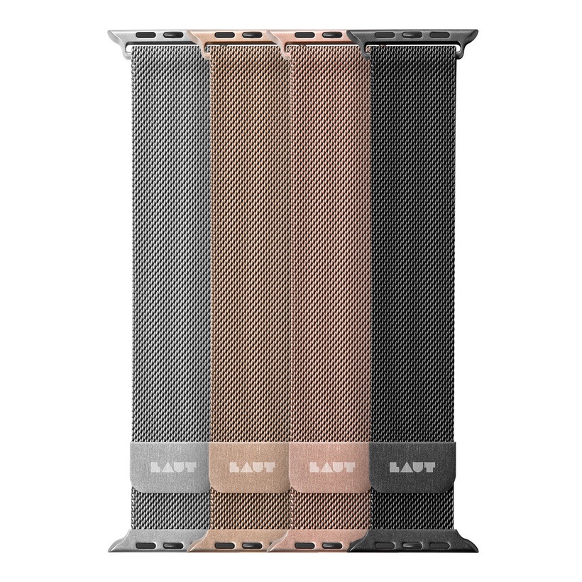 Dây Đeo dành cho Apple Watch Series 1/2/3/4/5/6/7/8/SE  LAUT Steel Loop chống trầy xước