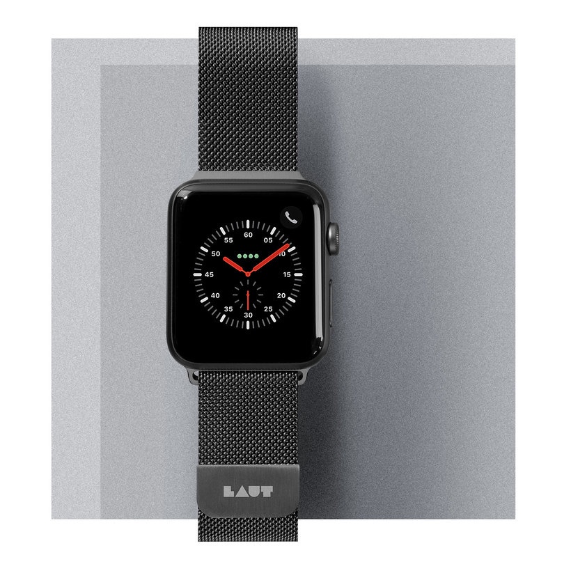 Dây Đeo dành cho Apple Watch Series 1/2/3/4/5/6/7/8/SE  LAUT Steel Loop chống trầy xước